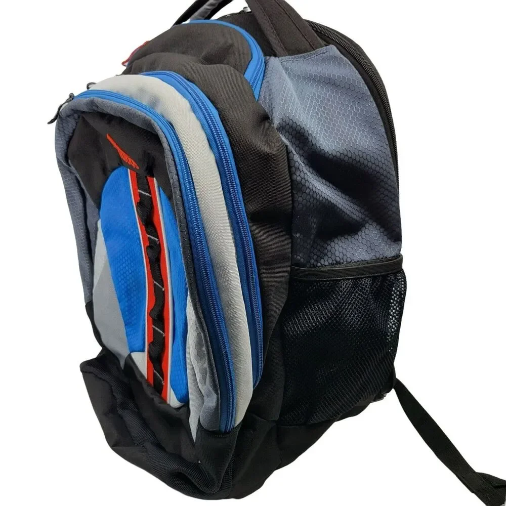 Adidas Prime Sport Gym Travel Training School Backpack Power Blue Solar Red FLAW